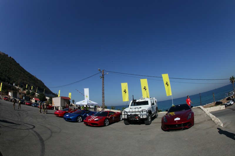 Ferrari Panorama Lebanon 2016 Ride